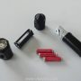 aluminom nchekwa hama na cutter mma na laser led flashlight  2