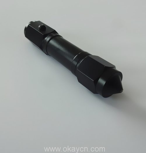 aluminom nchekwa hama na cutter mma na laser led flashlight 3